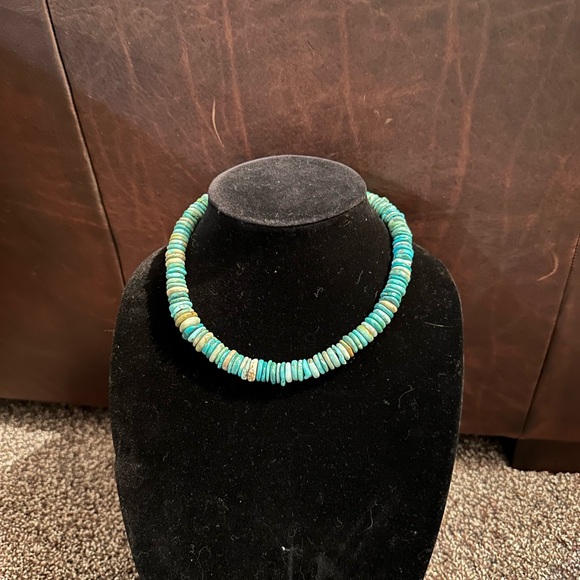 Hand Crafted Jewelry - Hand Crafted Gorgeous “One of a Kind” Turquoise & Sterling Silver Necklace